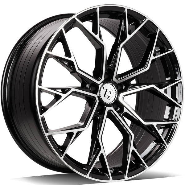 seventy9 SCF-H 19 x 8,5 ET30 5x112 BFP - Black Front Polished