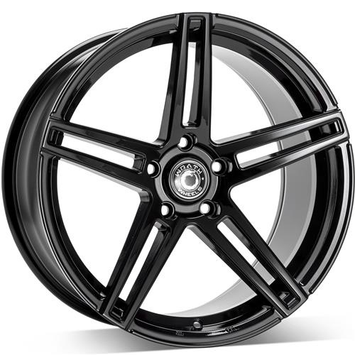 Wrath Wheels WF-1 19 x 9,5 ET40 5x112 BLK - Black Glossy