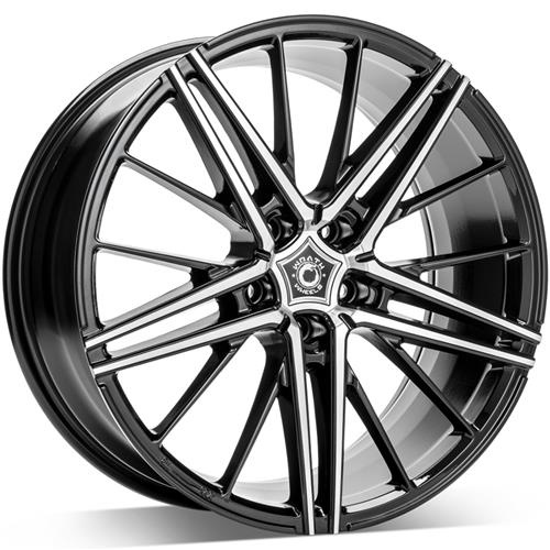Wrath Wheels WF-5 19 x 8,5 ET42 5x112 BP - Black polished