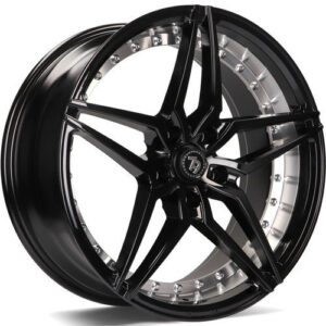 seventy9 SV-AR 19 x 8,5 ET30 5x120 BGIP - Black Glossy Inner Polished