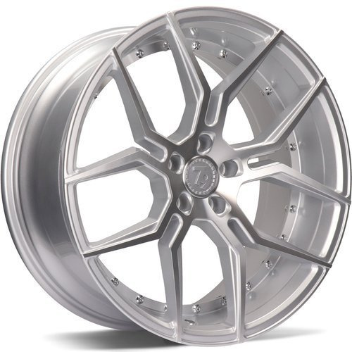 seventy9 SV-D 20 x 9 ET25 5x112 SFP - Silver Front Polished