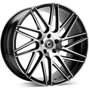 Wrath Wheels WF-4 20 x 10 ET42 5x120 BP - Black polished