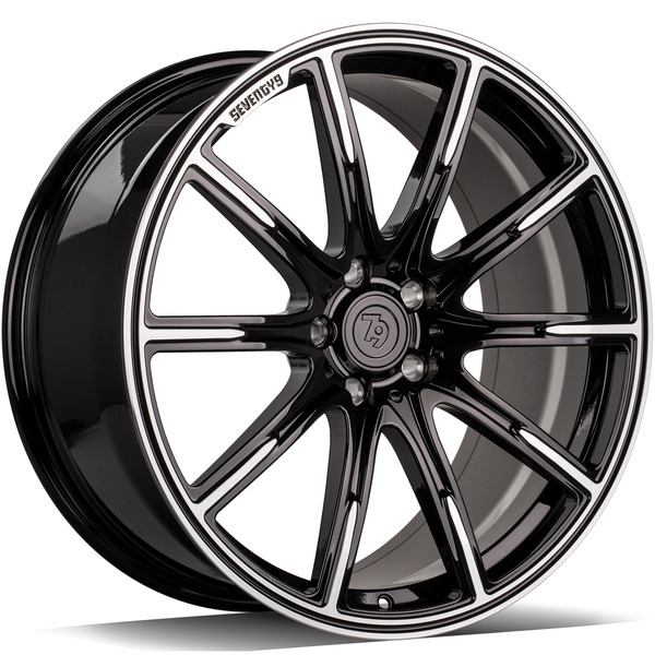 seventy9 MF.11 20 x 8,5 ET30 5x112 BFP - Black Front Polished
