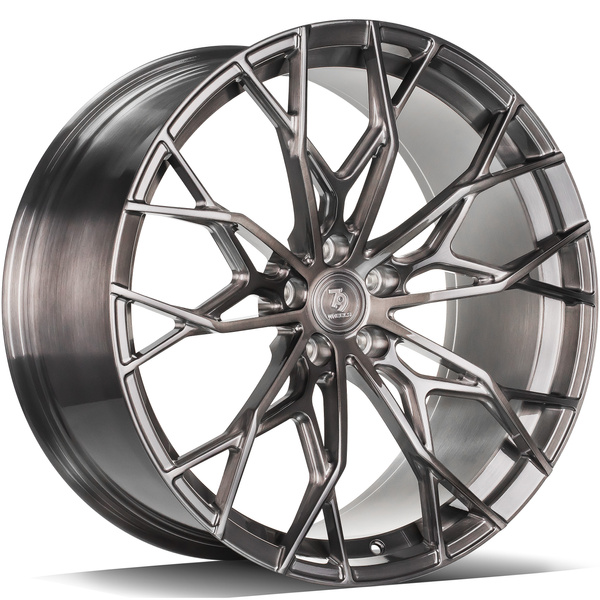 seventy9 MF.3 21 x 10 ET35 5x112 DB - Dark Brushed