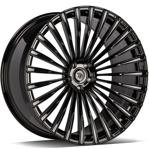 seventy9 MF.1 22 x 10,5 ET14 5x112 BG - Black Glossy