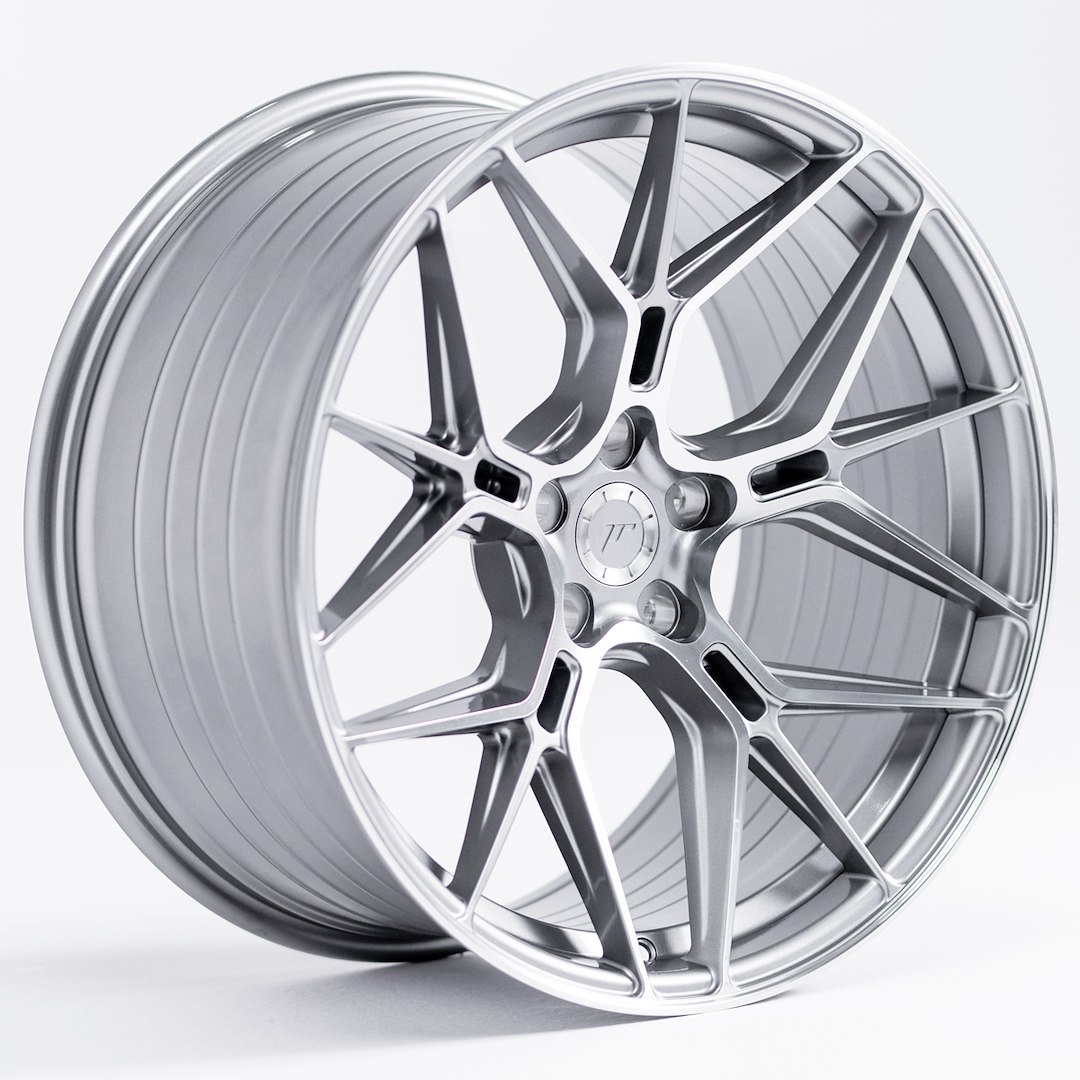 JR Wheels JR51 20x10,5 ET15-35 5H BLANK Titanium Machined Face
