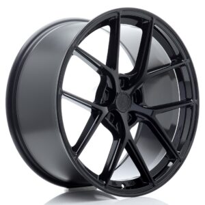 JR Wheels SL01 20x10 ET15-48 5H BLANK Gloss Black