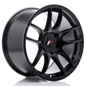JR Wheels JR29 17x9 ET20-38 BLANK Gloss Black