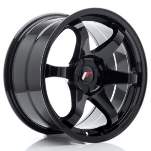 JR Wheels JR3 17x9 ET20-35 BLANK Gloss Black