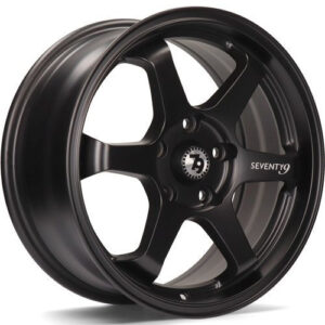 seventy9 SV-J 17" x 7,5 ET38 5x114,3 DMB - Deep Matt Black