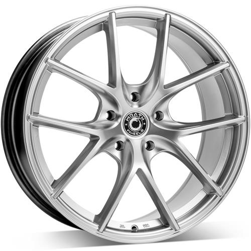 Wrath Wheels WF-11 19" x 8,5 ET40 5x112 HS - Hyper silver