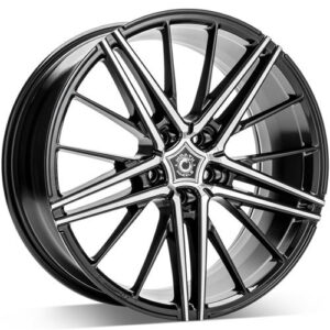 Wrath Wheels WF-5 19" x 8,5 ET42 5x112 BP - Black polished