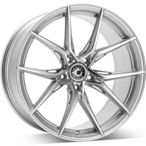 Wrath Wheels WFX 19" x 9,5 ET40 5x112 SP - Silver polished face