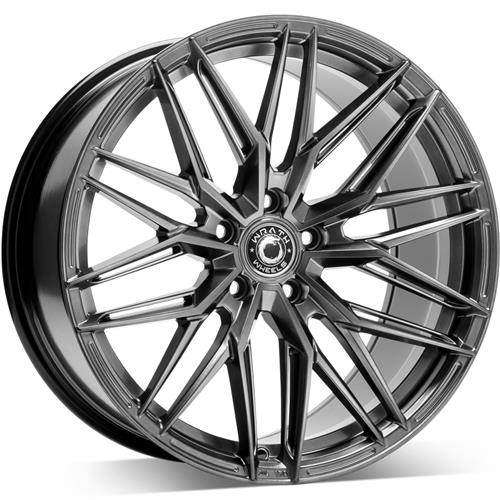 Wrath Wheels WF-9 19" x 8,5 ET35 5x120 HB - Hyper black