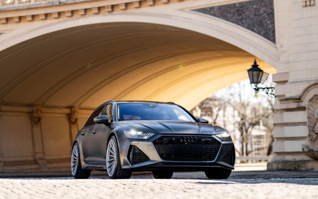 Audi RS6 | Vesser Forged Wheels VSR4 Satin Silver