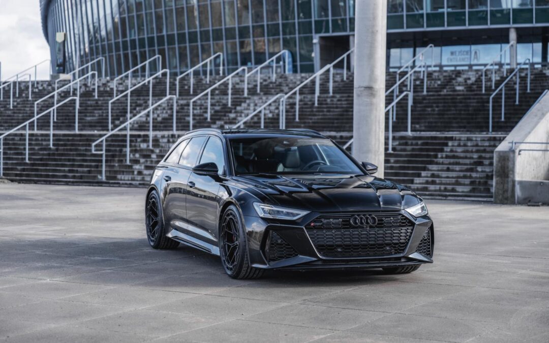 Audi RS6 | Vesser Forged Wheels VSR8 Satin Black