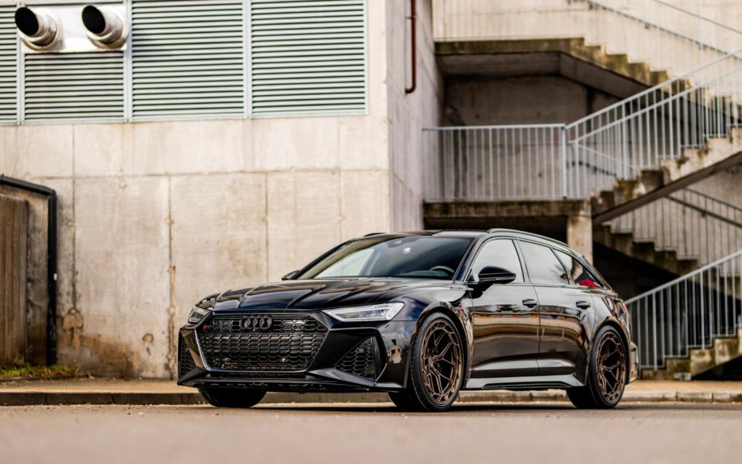 Audi RS6 | Vesser Forged Wheels VSR8 Satin Bronze