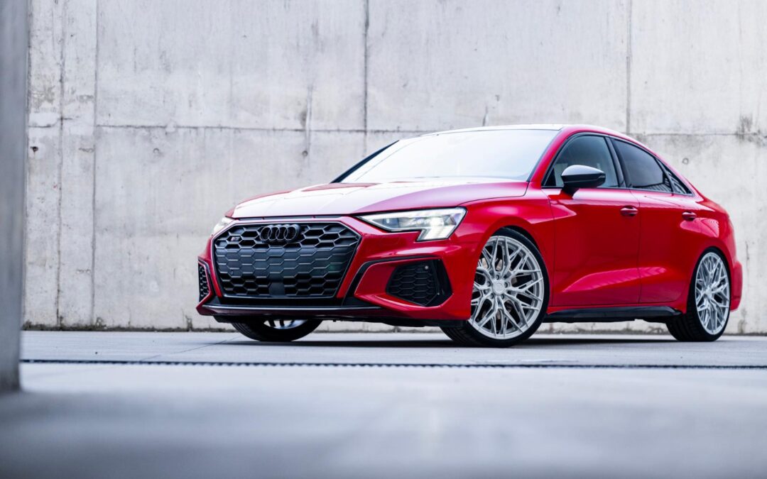 Audi S3 | Vesser Forged Wheels VSR1 Satin Silver