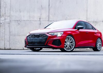 Audi S3 | Vesser Forged Wheels VSR1 Satin Silver