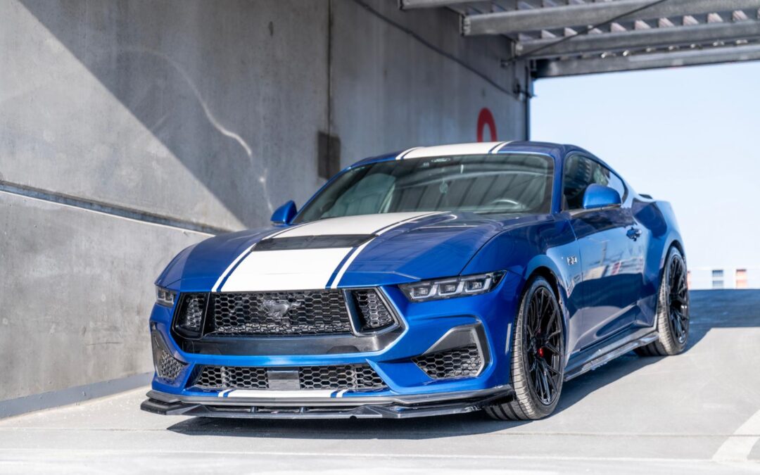 Ford Mustang | Vesser Forged Wheels VSR6 Gloss Black