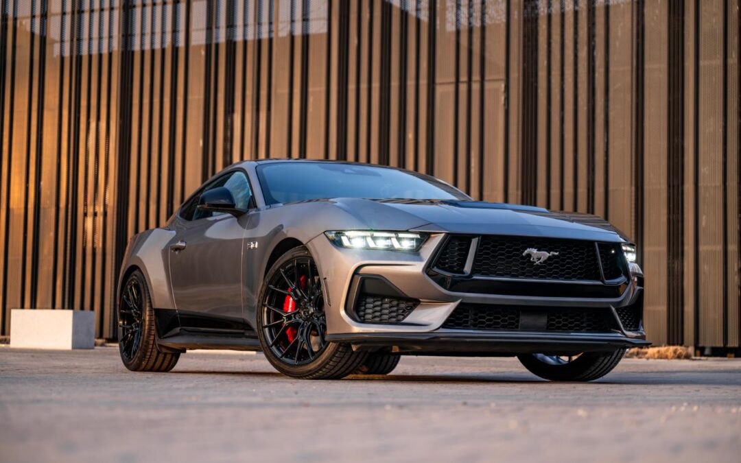 Ford Mustang | Vesser Forged Wheels VSR6 Gloss Black