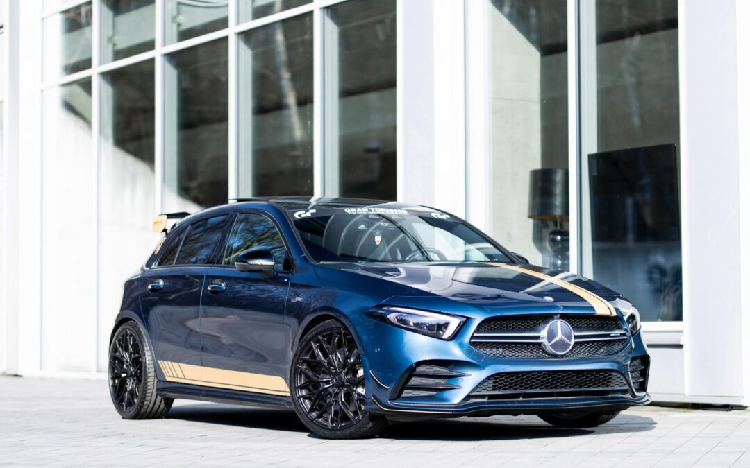 Mercedes A35 AMG | Vesser Forged Wheels VSR1 Satin Black