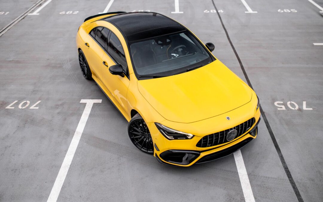 Mercedes CLA45s AMG| Vesser Forged Wheels VSR4 Gloss Black