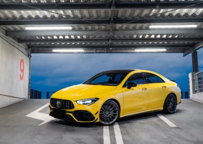 Mercedes CLA 45s AMG | Vesser Forged Wheels VSR4 Satin Gunmetal