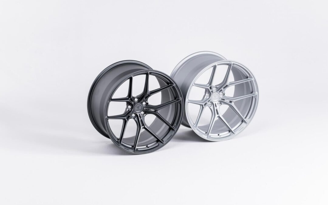 Vesser Forged Wheels – VSR7 Satin Gunmetal & Satin Silver