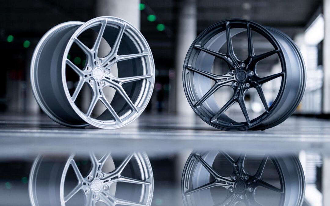Vesser Forged Wheels – VSR7 Satin Gunmetal & Satin Silver