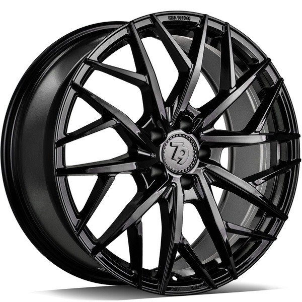 seventy9 SSF-1 17" x 7,5 ET40 5x100 BG - Black Glossy