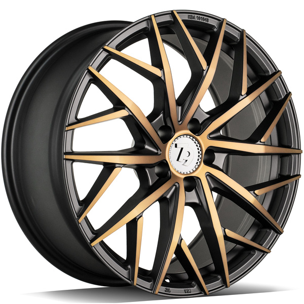 seventy9 SSF-1 18" x 8,0 ET30 5x112 BGGF - Black Glossy Gold Front