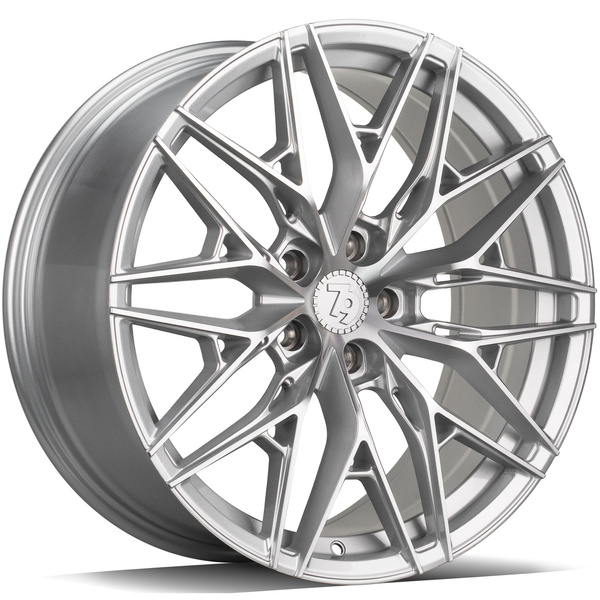 seventy9 SCF-1 21" x 9,5 ET25 5x112 SFP - Silver Front Polished