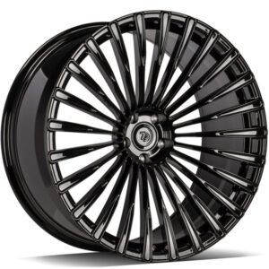 seventy9 MF.1 22" x 10,5 ET35 5x112 BG - Black Glossy
