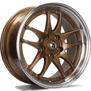 seventy9 SV-I 17" x 8,0 ET35 5x112 Bronze LDMB - Bronze Lip Polished