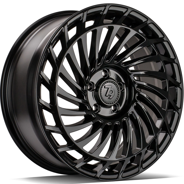 seventy9 SCF-K 18" x 8,0 ET45 5x108 BG - Black Glossy
