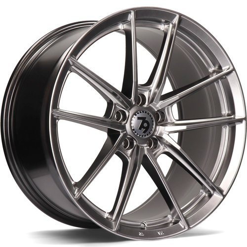 seventy9 SCF-A 18" x 9,0 ET38 5x112 DHB - Diamond Hyper Black