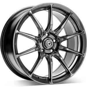 Wrath Wheels WF-12 18" x 8,5 ET40 5x120 HB - Hyper black