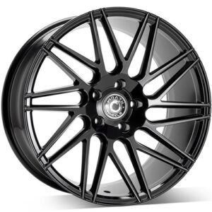 Wrath Wheels WF-4 19" x 8,5 ET40 5x112 BLK - Black Glossy