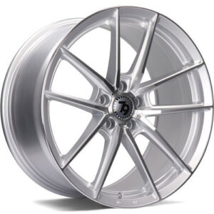 seventy9 SCF-A 19" x 9,5 ET38 5x120 SFP - Silver Front Polished