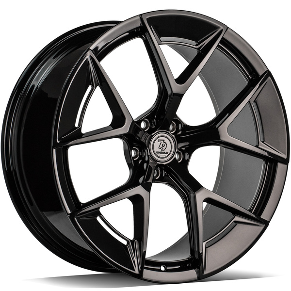 seventy9 MF.18 21" x 9,5 ET25 5x112 BG - Black Glossy