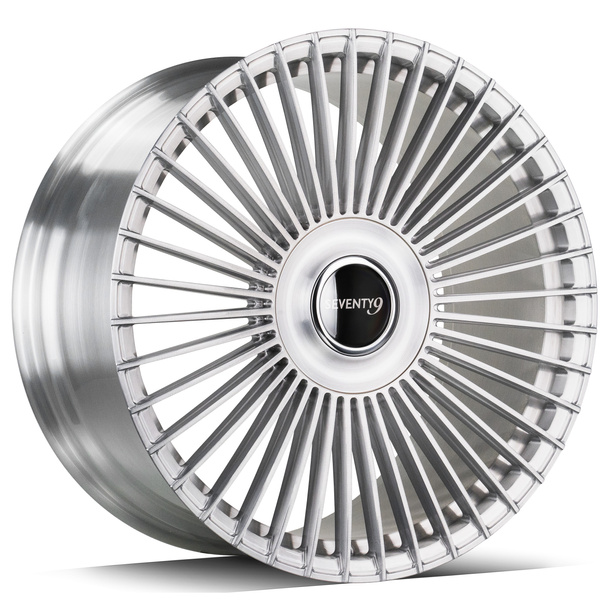 seventy9 MF.2 21" x 9,0 ET30 5x112 BS - Brushed Silver