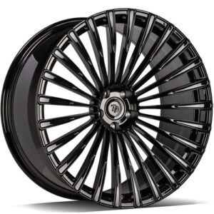 seventy9 MF.1 22" x 10,5 ET14 5x112 BG - Black Glossy